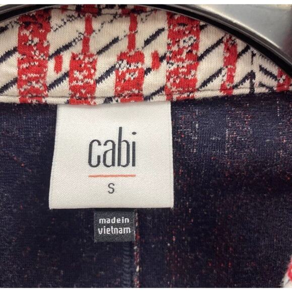 CAbi Women’s S Patchwork Blazer Jacket Style 6028 - NWOT - Picture 8 of 13